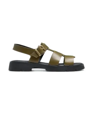 Kleman Ballast Vgt Olive Strappy Sandal