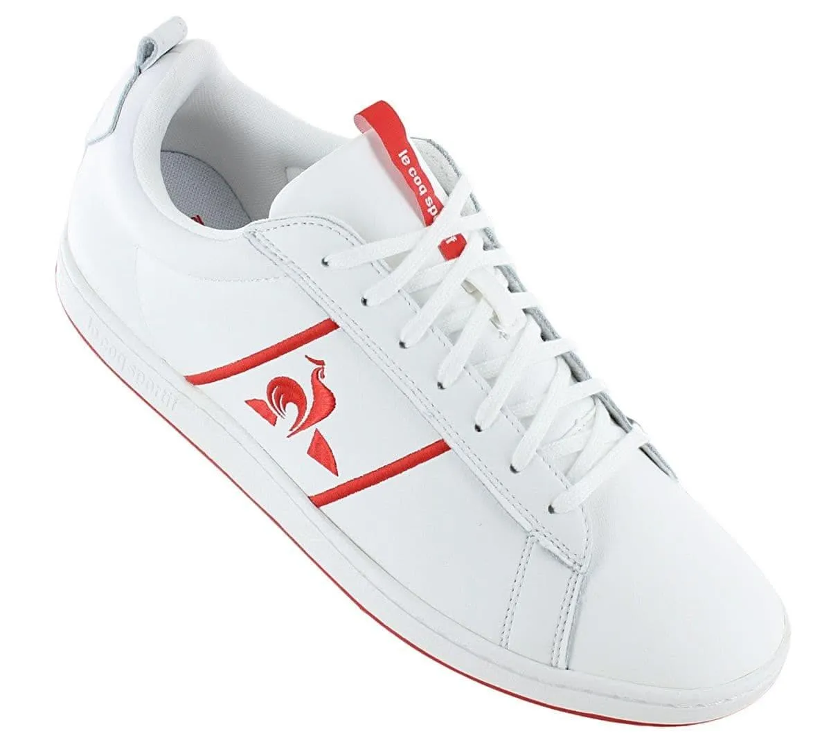 Le Coq Sportif Courtclassic Sport - Herren Schuhe Leder Weiß 2310078