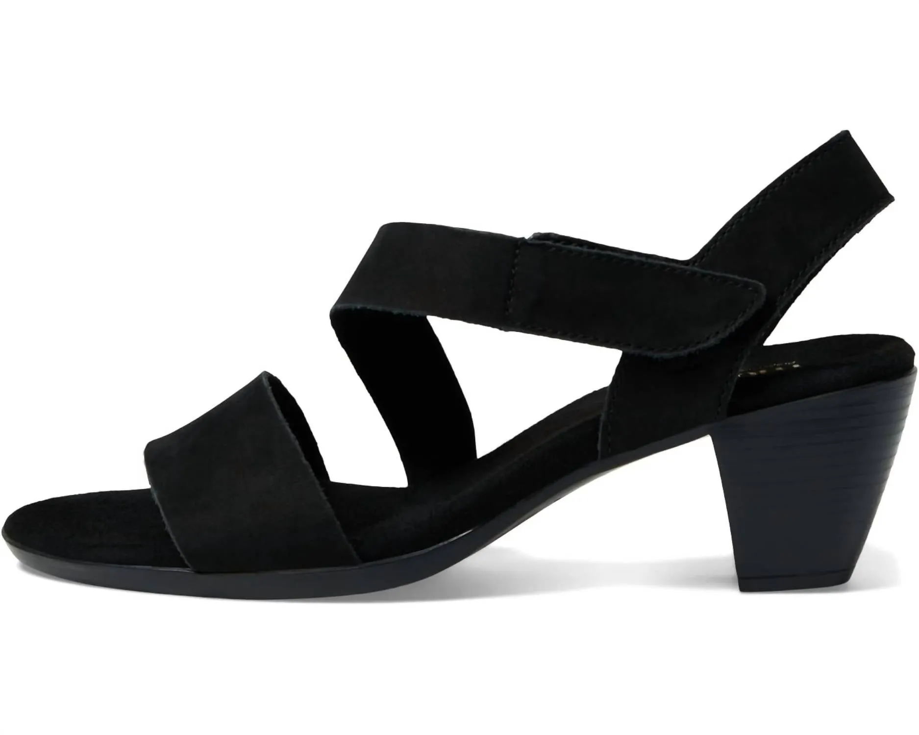 Lucia Sandal In Black Nubuck