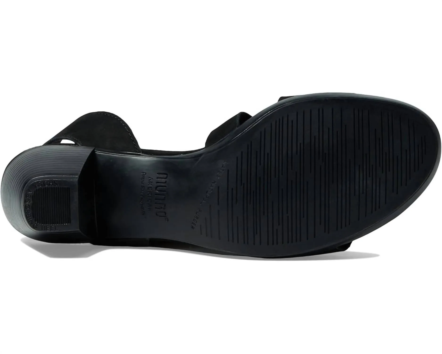Lucia Sandal In Black Nubuck