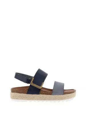 Lunar Deanna Espadrille Platform Sandals, Grey