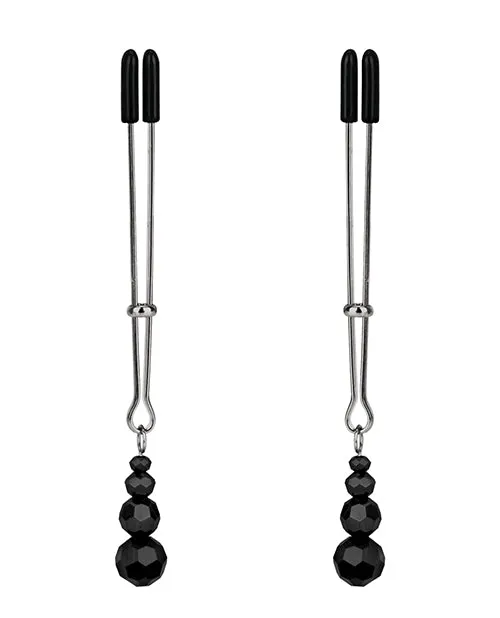 Lux Fetish Adjustable Tweezers Nipple Clips