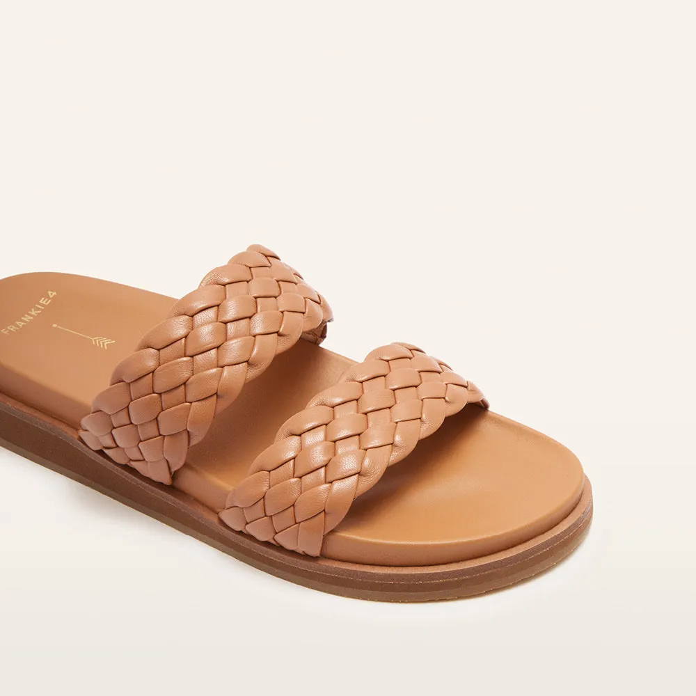 MALONE WEAVE SLIDE || TAN || FRANKiE4