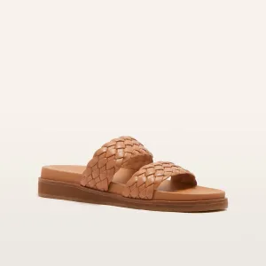 MALONE WEAVE SLIDE || TAN || FRANKiE4