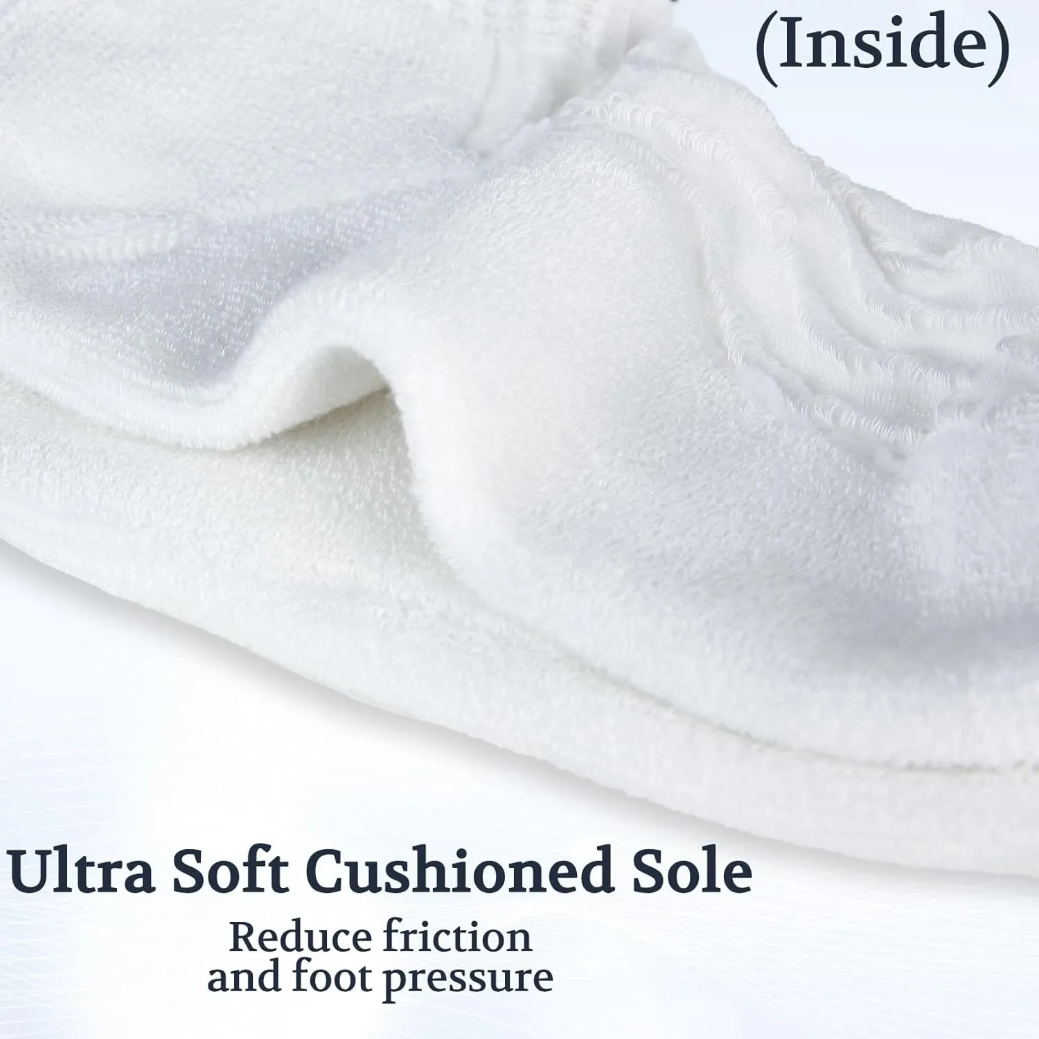  MD Diabetic Socks for Men Women 6 Pairs,Non-Binding Top Extra Wide Ankle/Crew Socks, for Edema Circulator 9-11 10-13 13-15