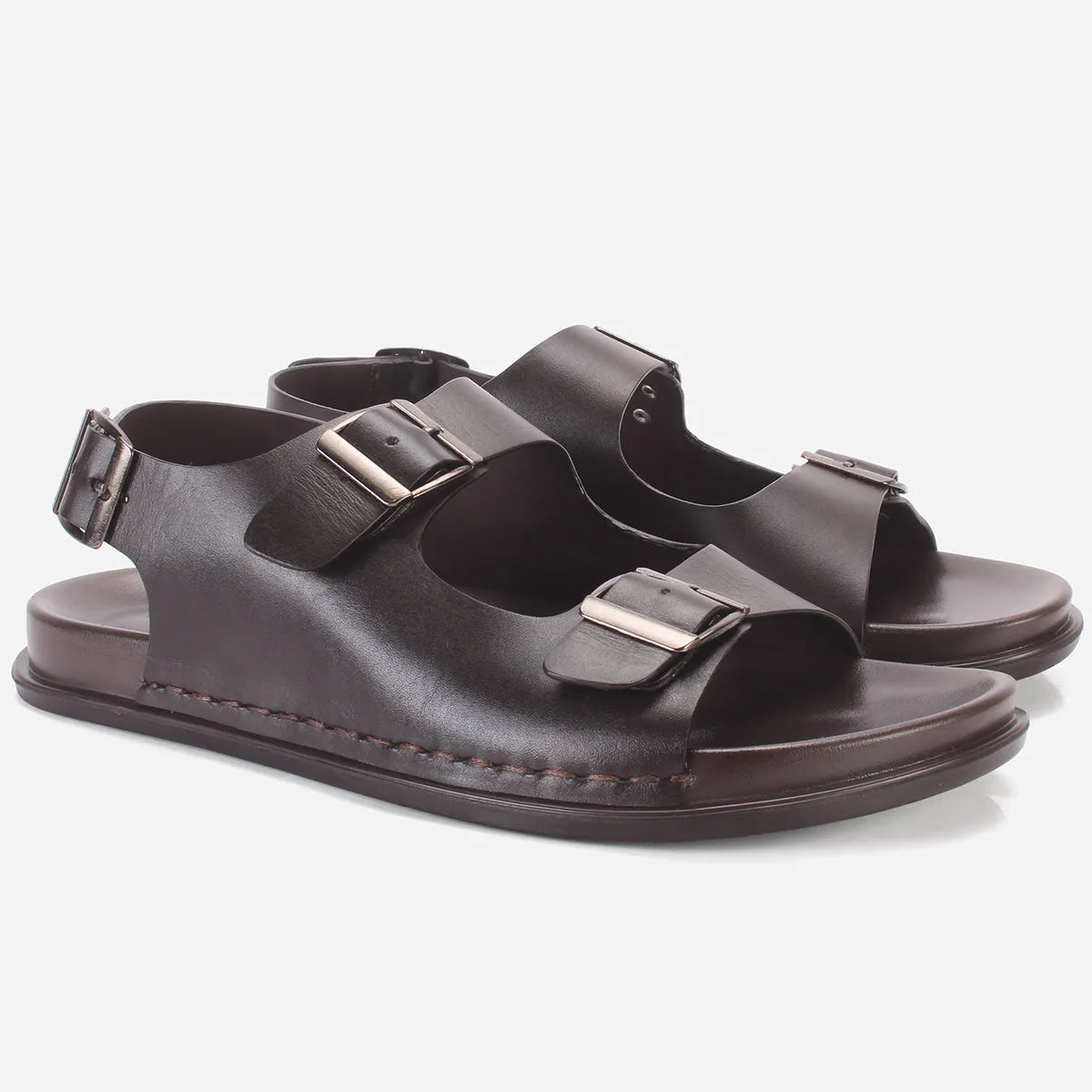 Mens "GIOR" Leather Summer Sandals