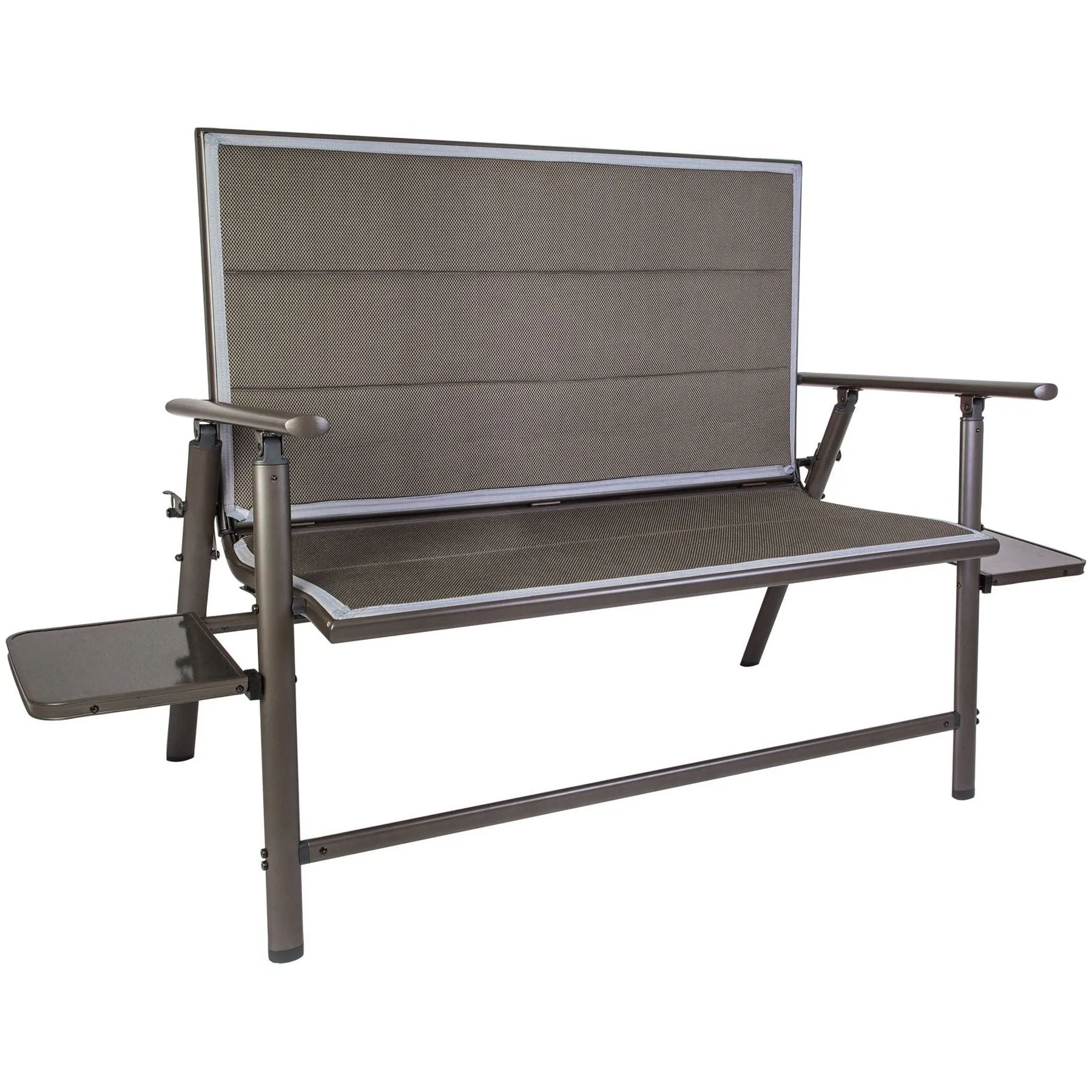Naples Pro Bench with side tables f1327