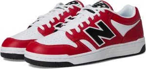 New Balance Men's 480 Sneaker, Team Red/White, 4