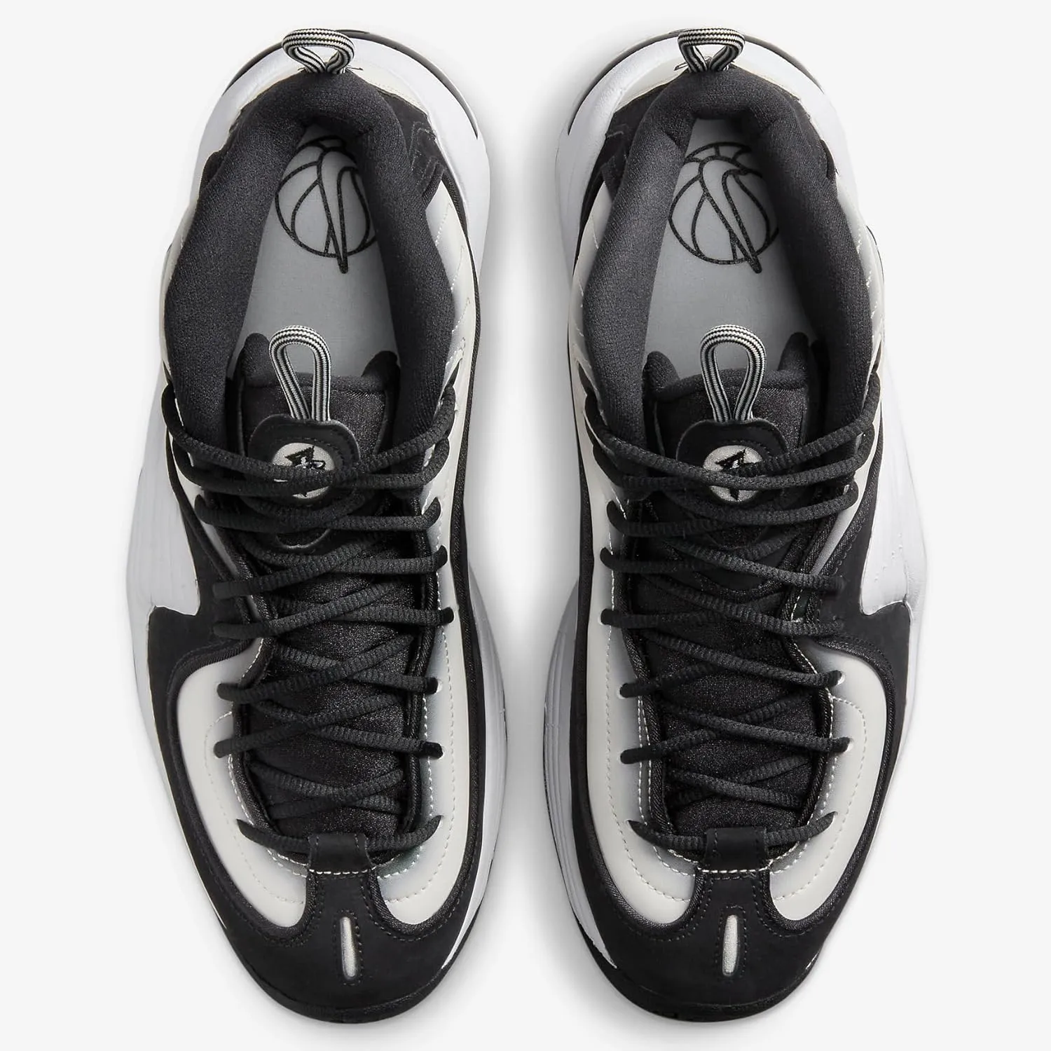 Nike Men's Air Penny 2 Sneaker - Black, 3.5