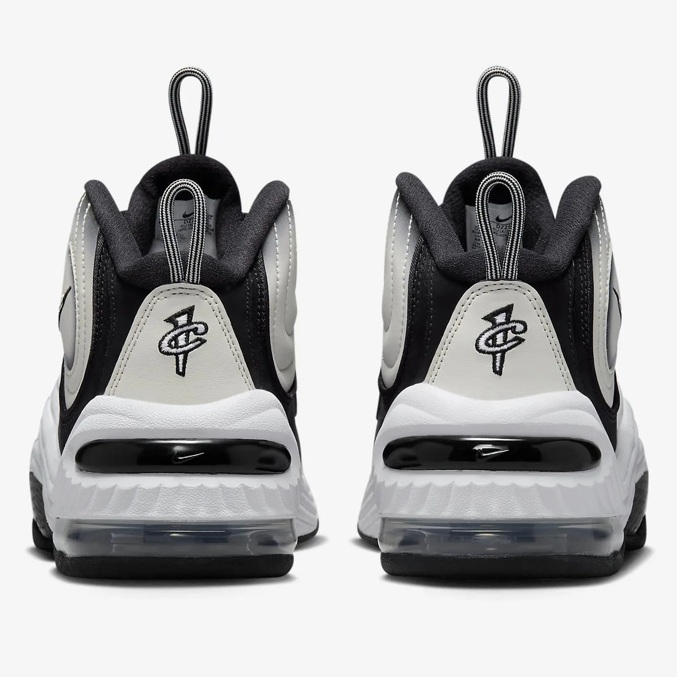 Nike Men's Air Penny 2 Sneaker - Black, 3.5