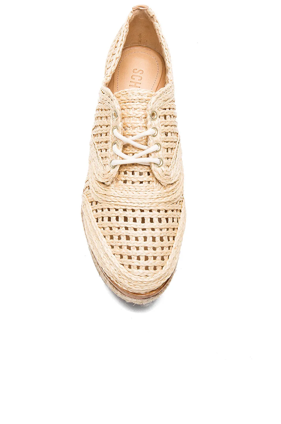 Nude Natural Platform Jules Sneaker Timely delivery Wedge Minimalistic Schutz Espadrille Oxford Fashion