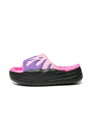 NYU FURRY SLIDE CANDYBUBBLE
