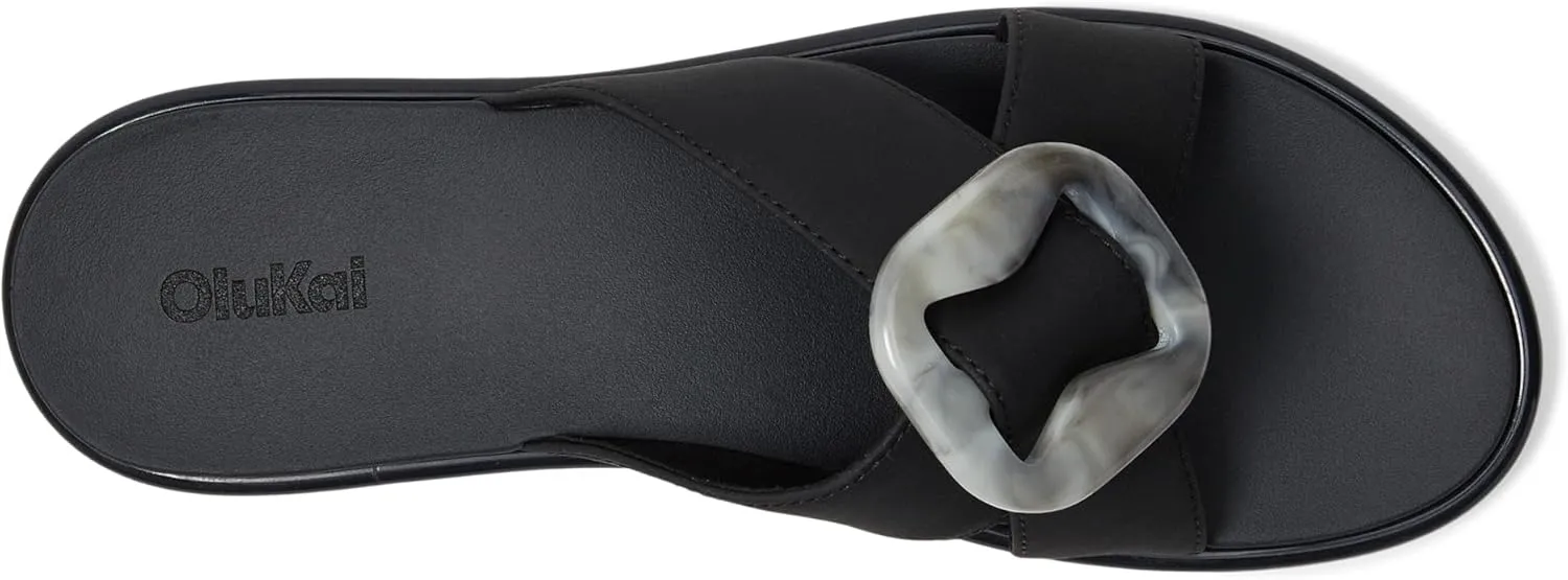 OLUKAI Women's La'i Slide Flat Sandal