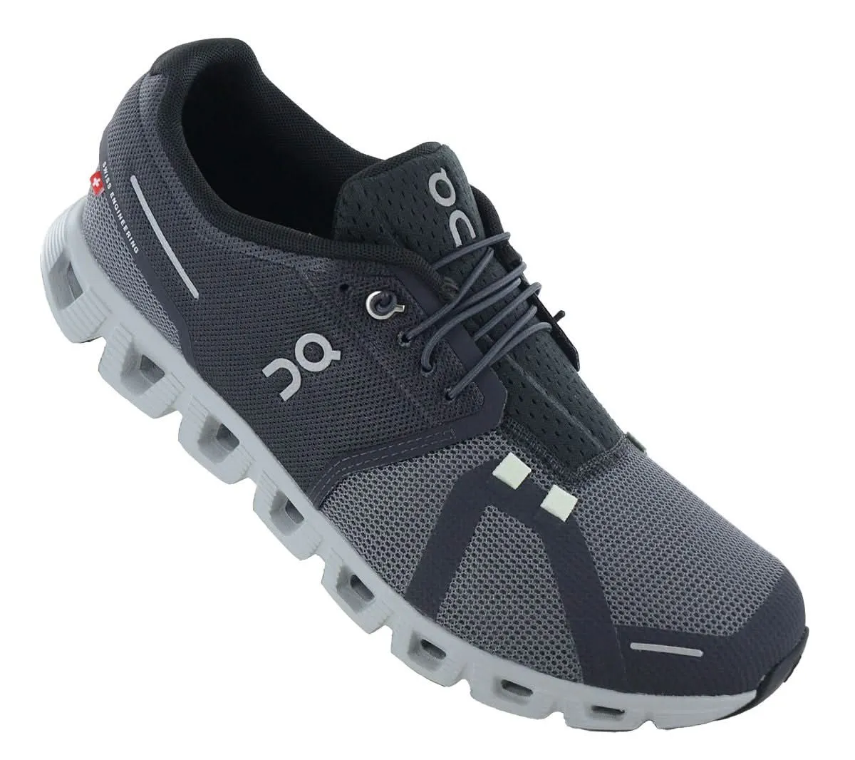 ON Running Cloud 5 Push - Herren Sneakers Schuhe Rock-Black 69.97739