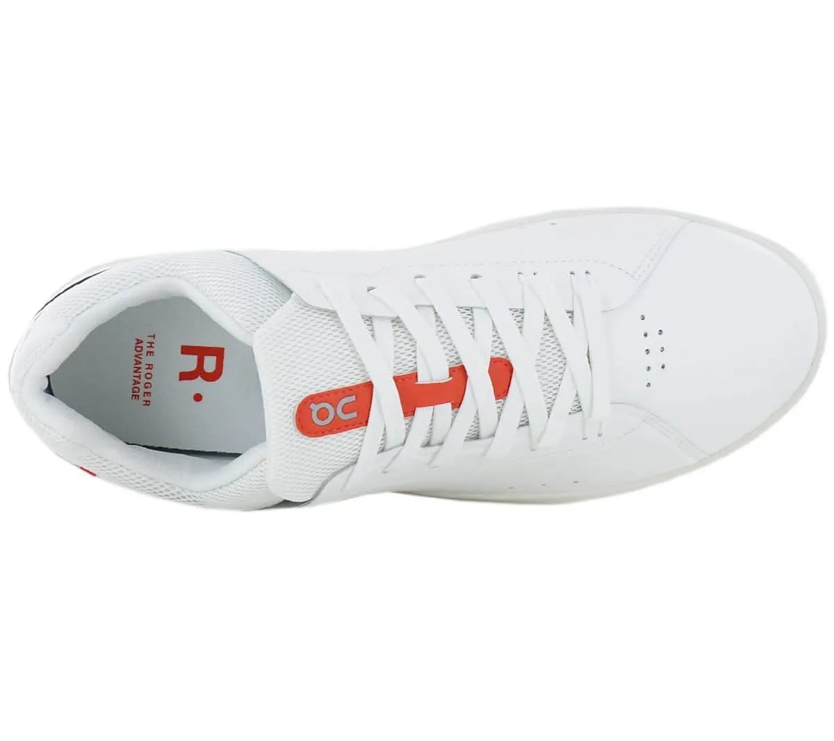 ON Running THE ROGER Advantage - Herren Sneakers Schuhe Weiß 3MD10642237