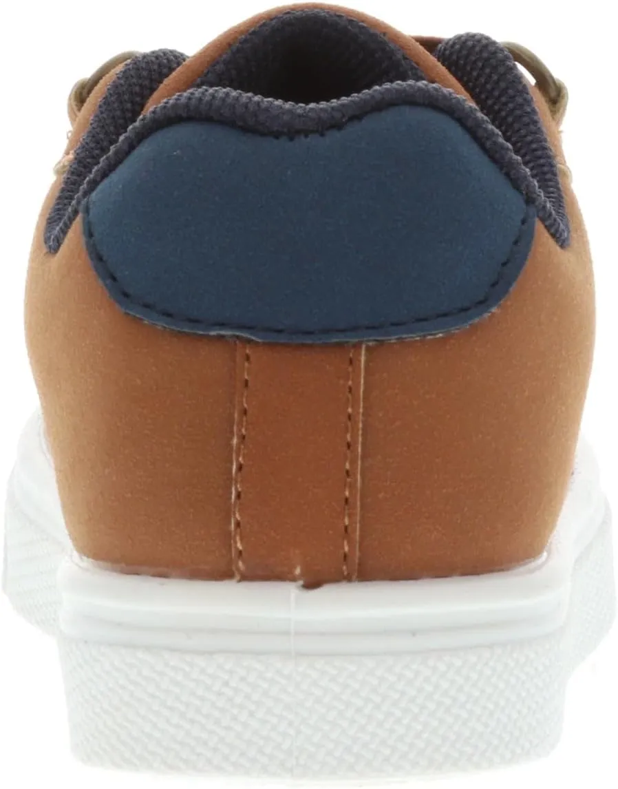 Oomphies Wyatt Boys Slip-On Sneakers – Stylish Low-Top Design, Elastic Laces, Cushioned Footbed & Durable Rubber Sole