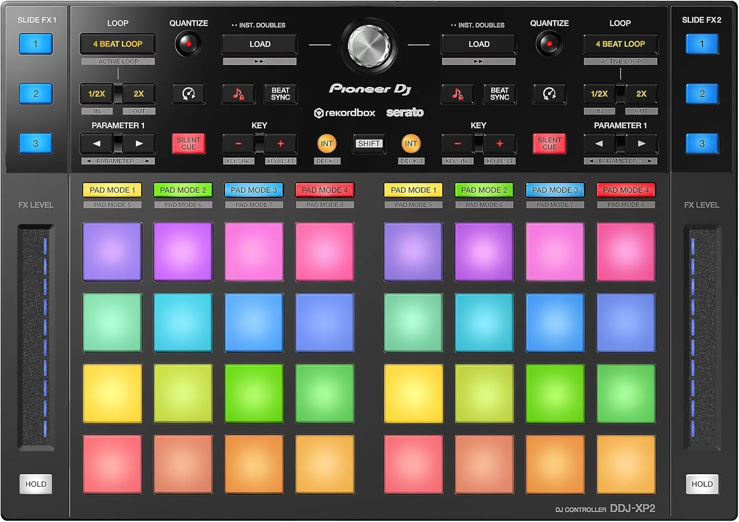 Pioneer DJ DDJ-XP2 Sub-controller for Rekordbox DJ/Serato DJ Pro