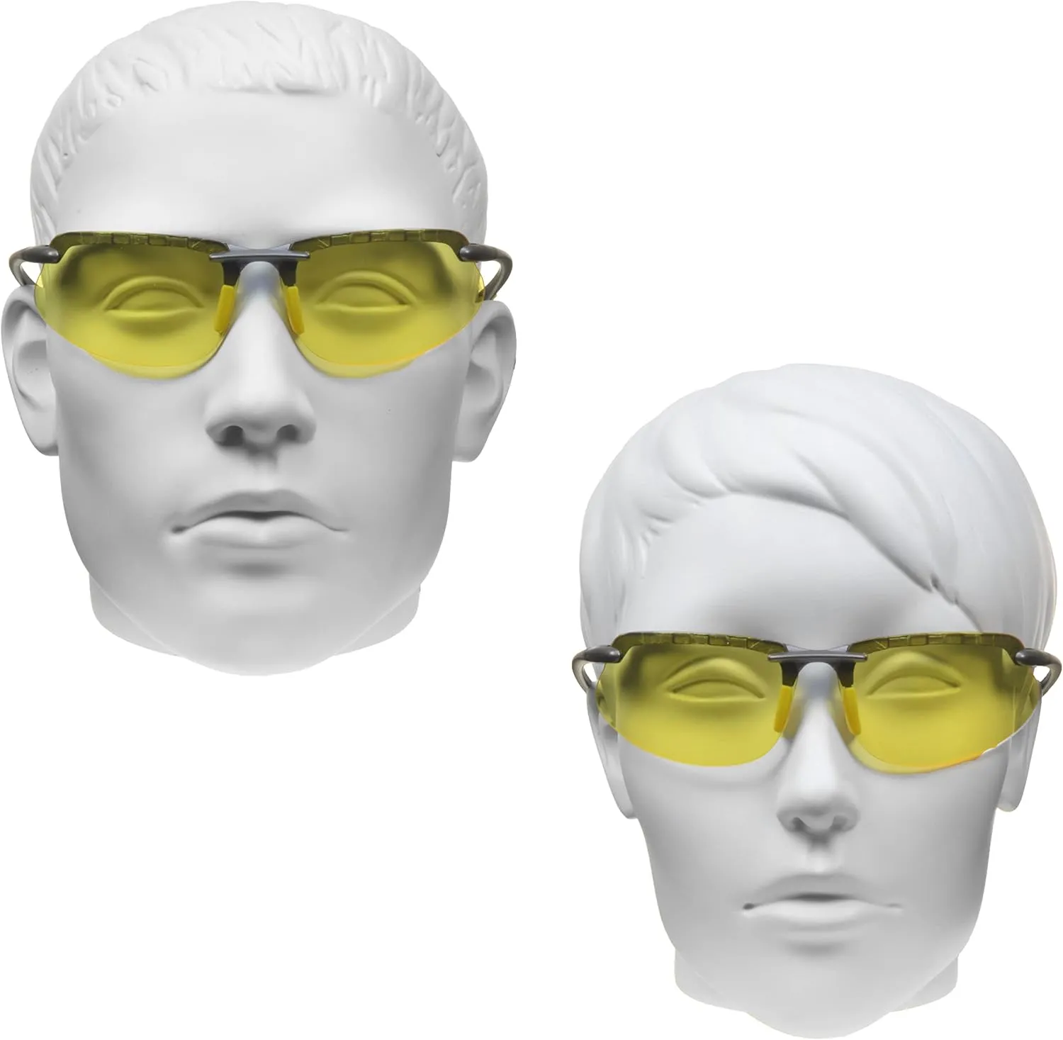 proSPORT Night Vision Anti Glare Yellow Lens Sun Glasses Driving Riding Men Women Aviator Metal Plastic Frames