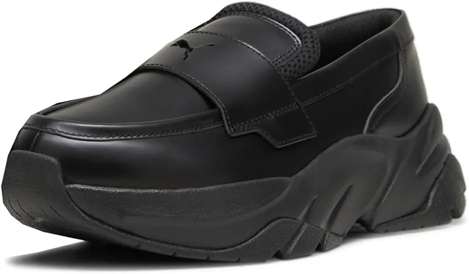 Puma Womens Sophyr Slip On Loafers Casual - Black