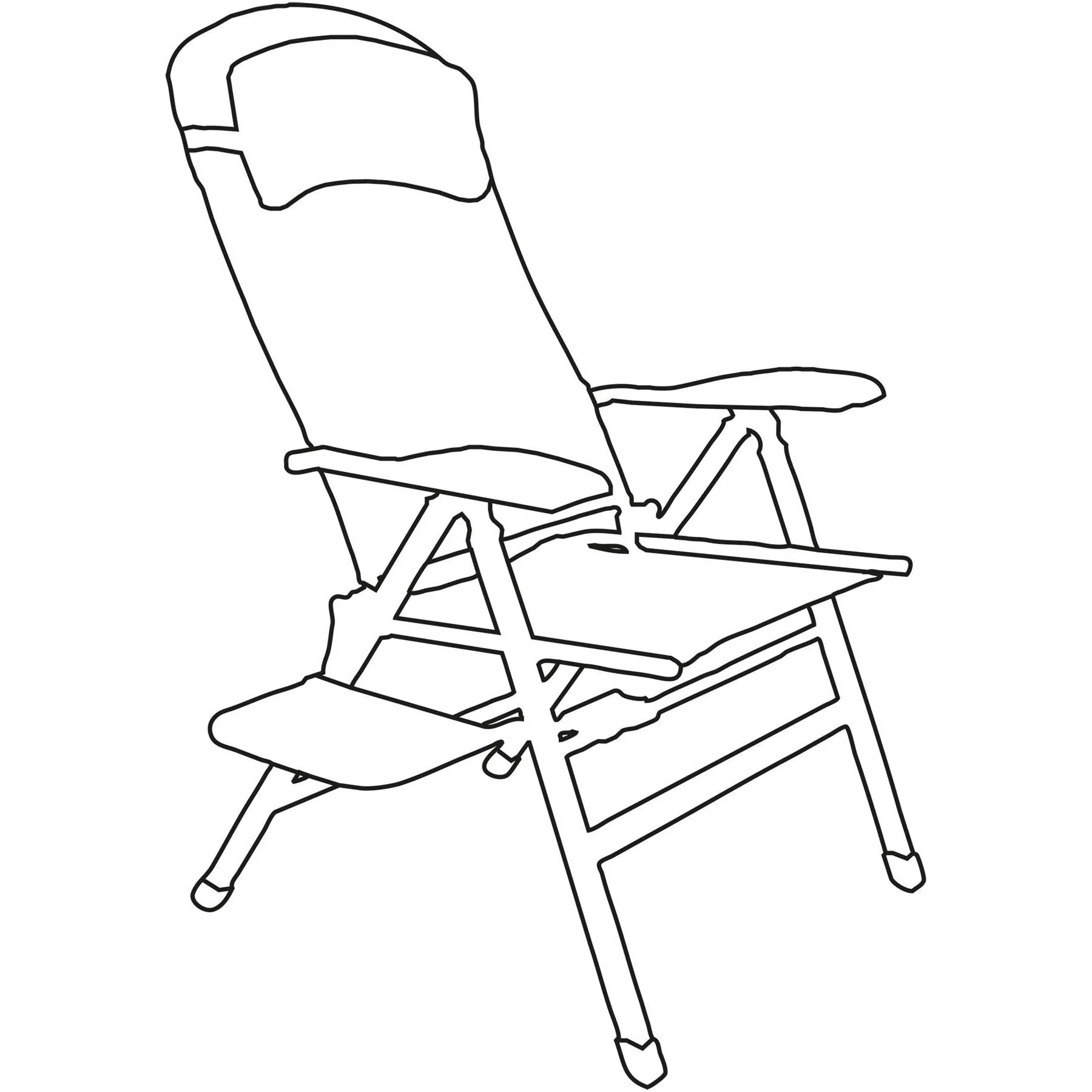 Ragley Pro Comfort chair with side table F1302