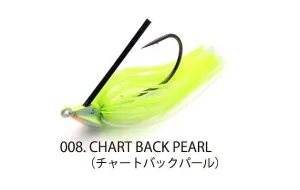 Raid Japan Rubber Jig Head Slide 5g #008 Chartback Pearl