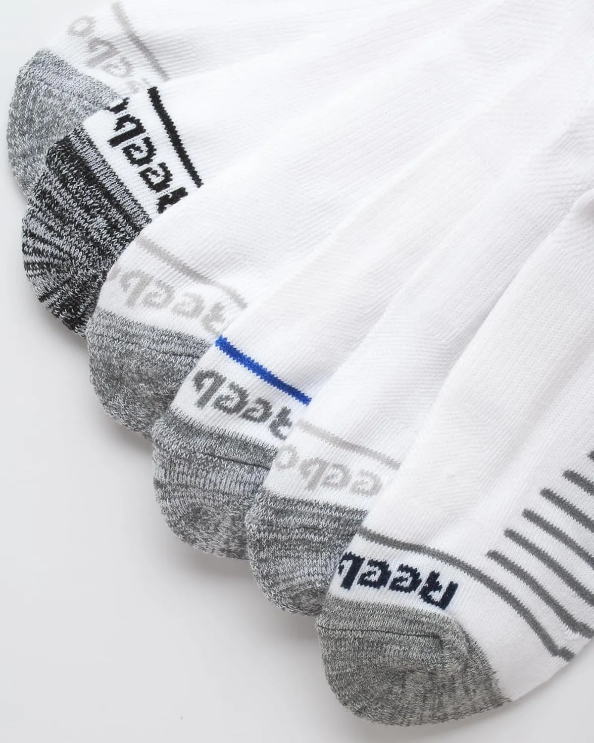 Reebok Men’s Low Cut Socks – 6 Pack Basic Cushion Low Cut No Show Socks for Men - Men's Athletic Socks (Size: 6-12.5)