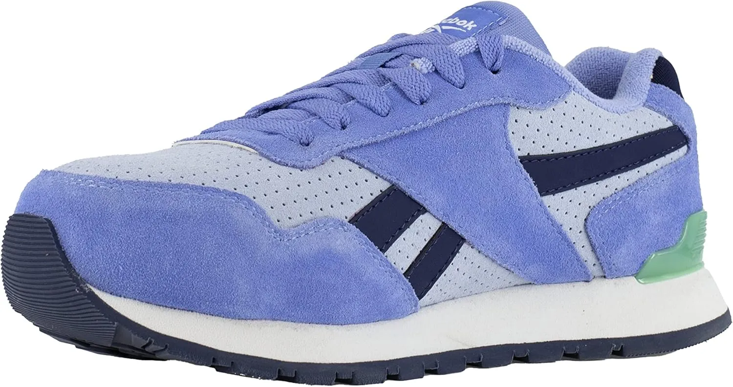 Reebok Women's Rb981 Harman Composite Toe Classic Work Sneaker Blue Safety