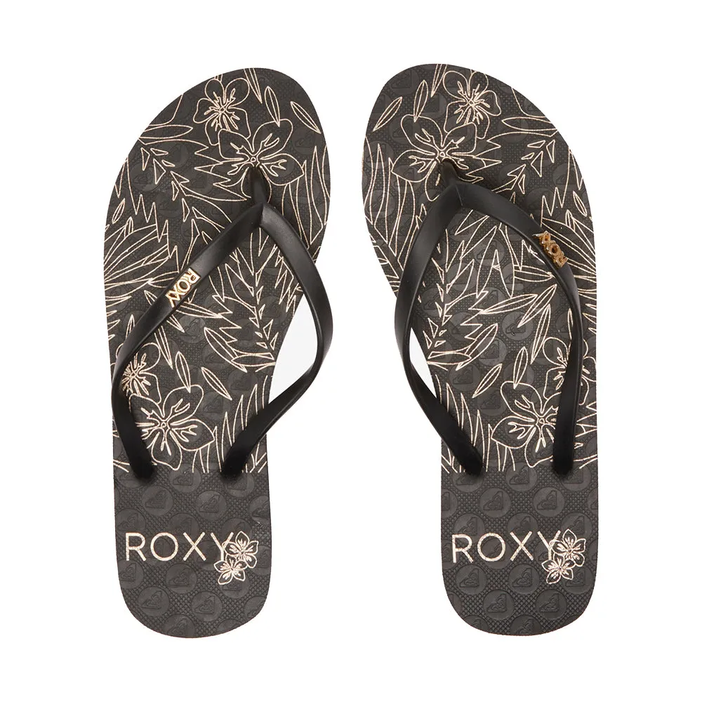 ROXY VIVA STAMP II METALLIC GOLD/BLACK