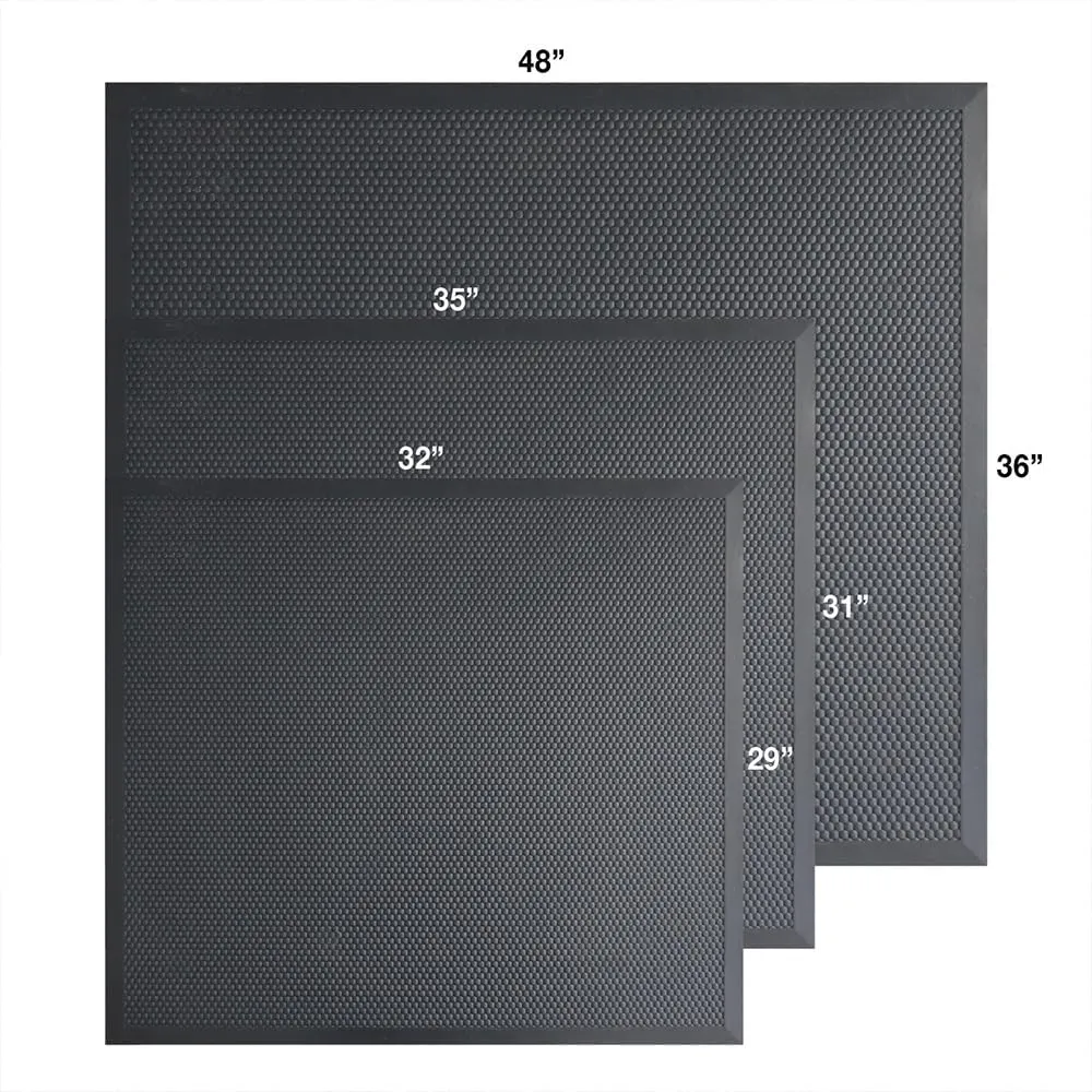 Rubber-Cal Playground Slide Landing Mat - 31" x 35"
