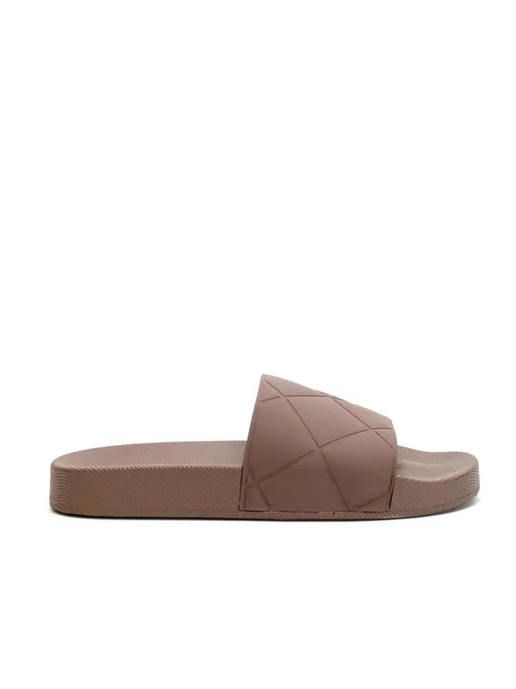 Rubber Pool Slide Mocha