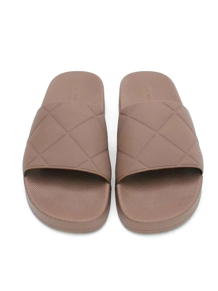 Rubber Pool Slide Mocha