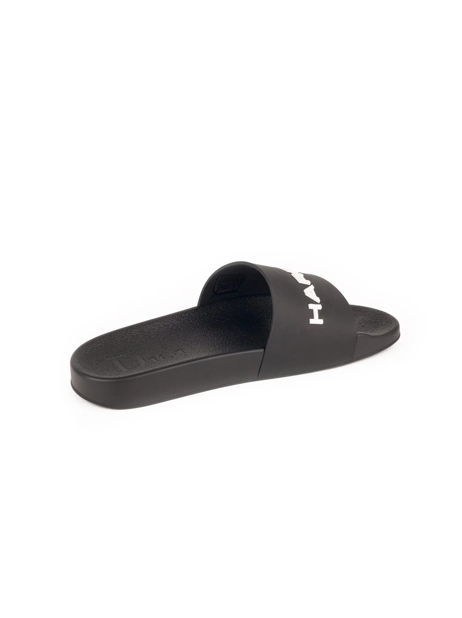 Rubber "Hardior" Slide Sandals - Black