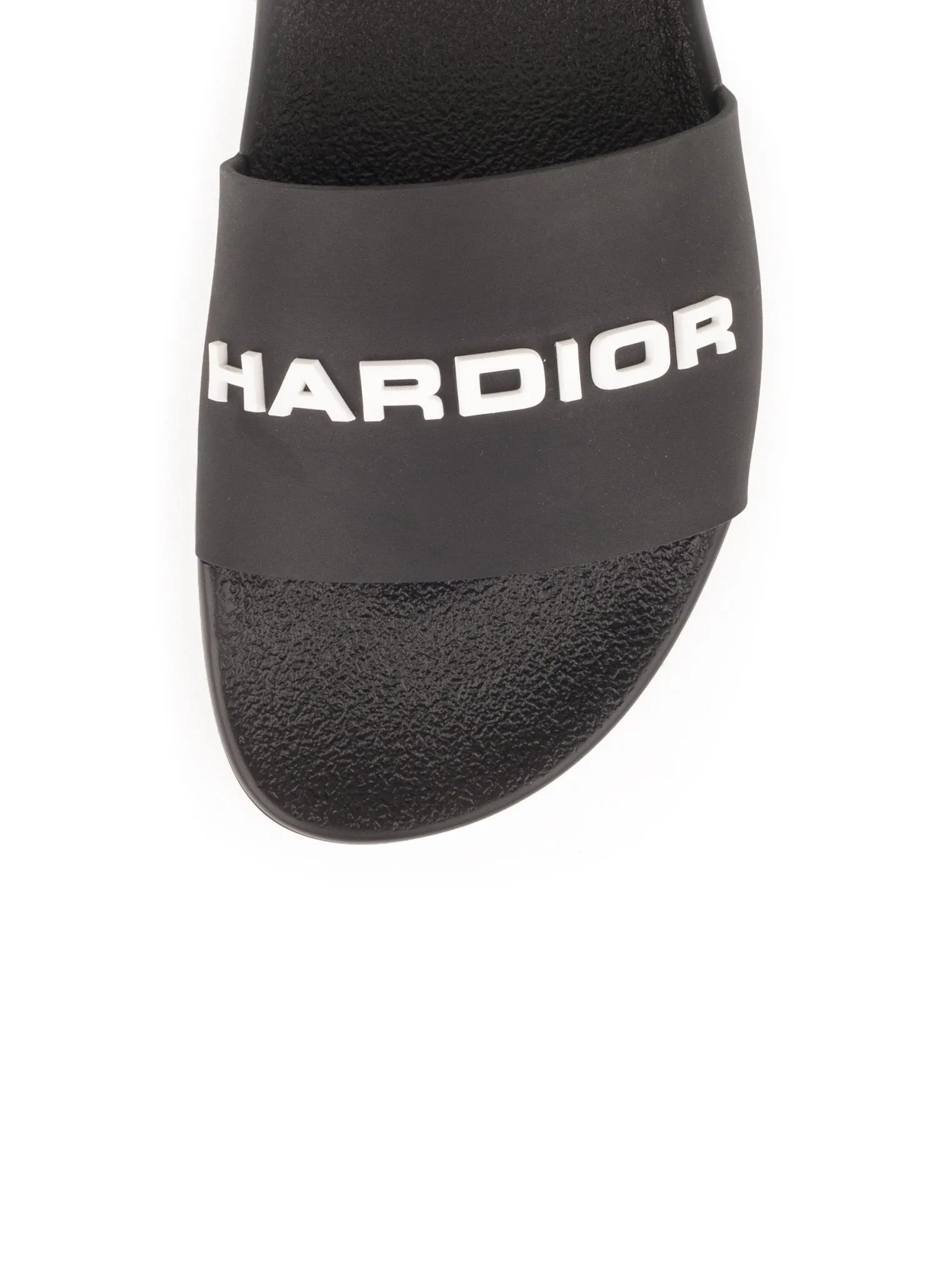 Rubber "Hardior" Slide Sandals - Black