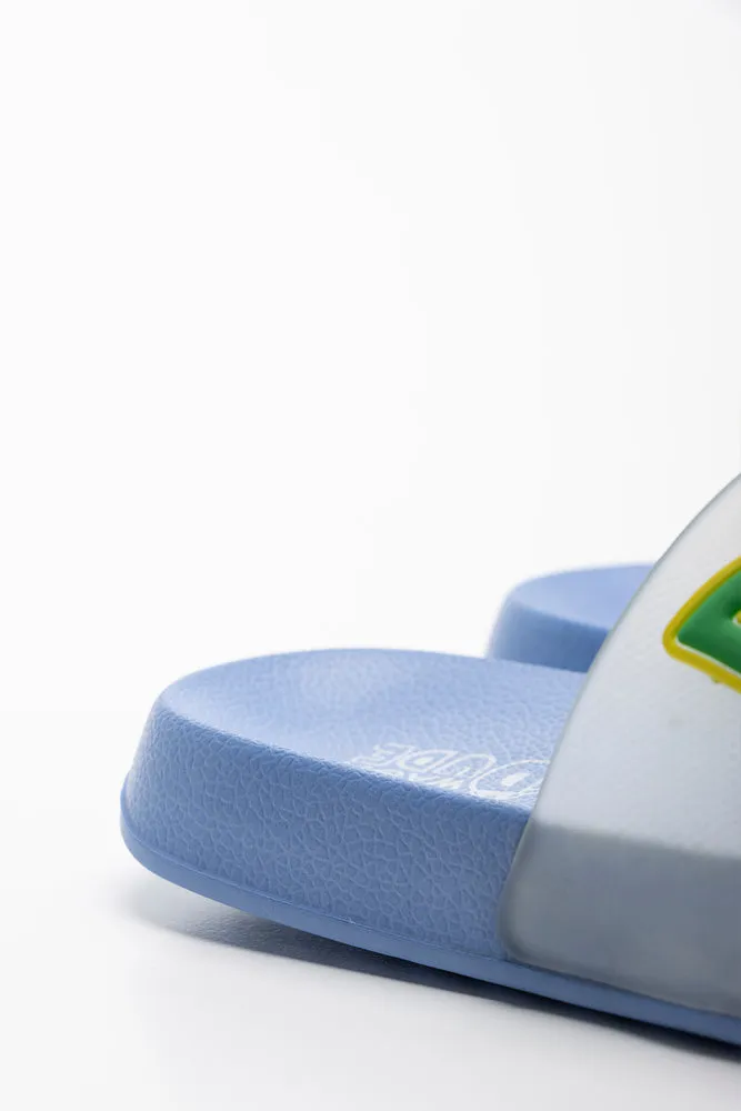 Rubber Slide Blue