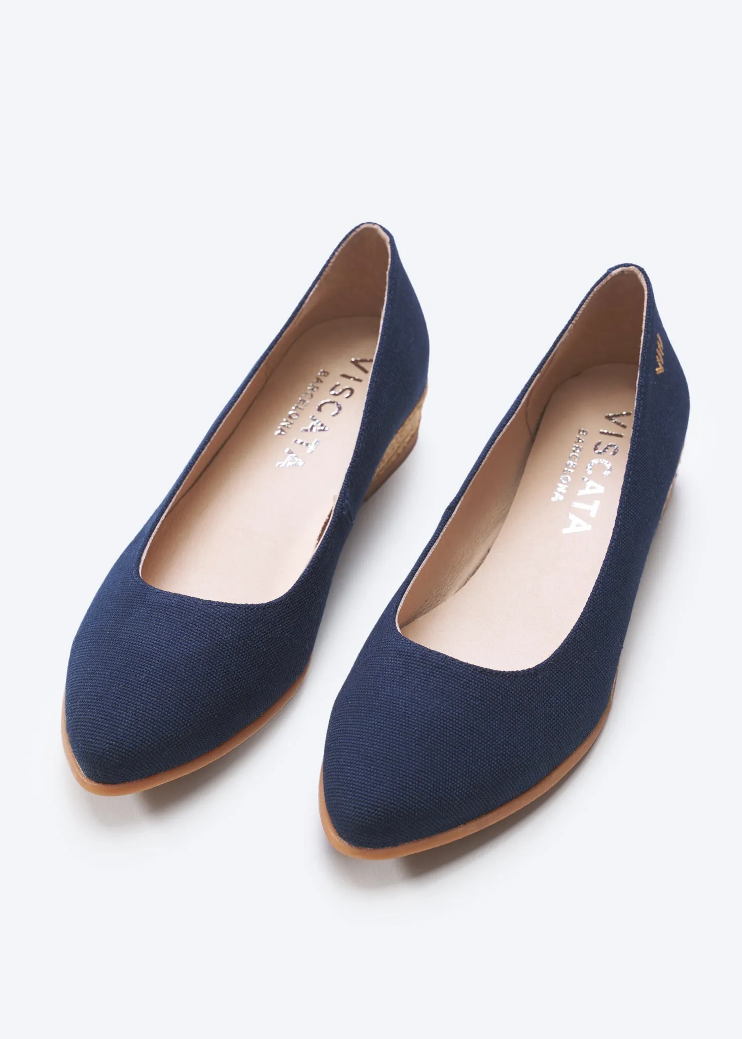 Rubina Canvas Espadrille Flats by Viscata