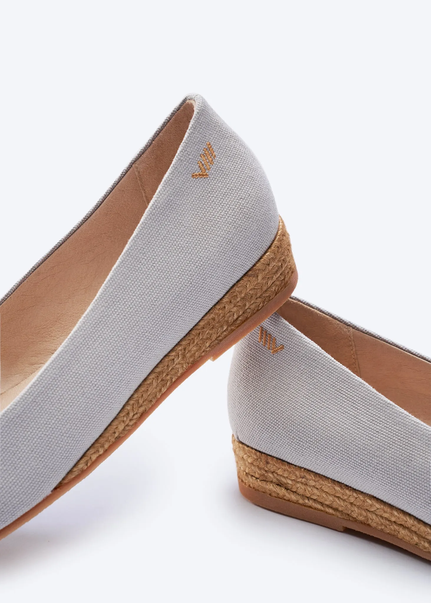 Rubina Canvas Espadrille Flats by Viscata