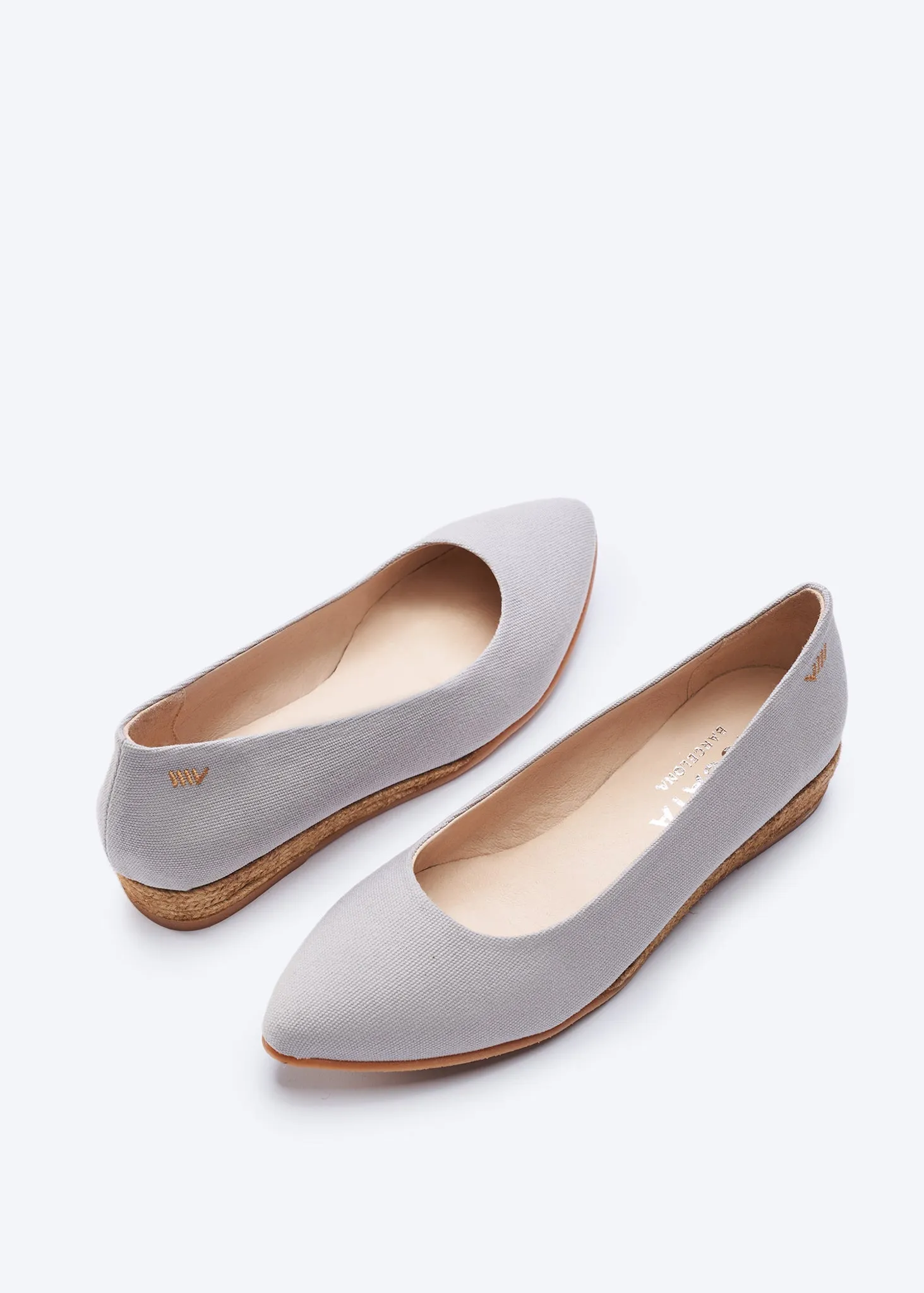 Rubina Canvas Espadrille Flats by Viscata