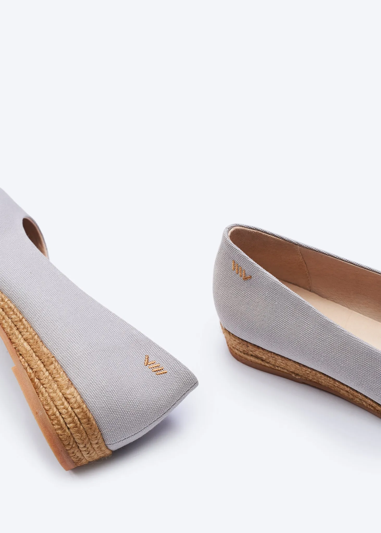 Rubina Canvas Espadrille Flats by Viscata