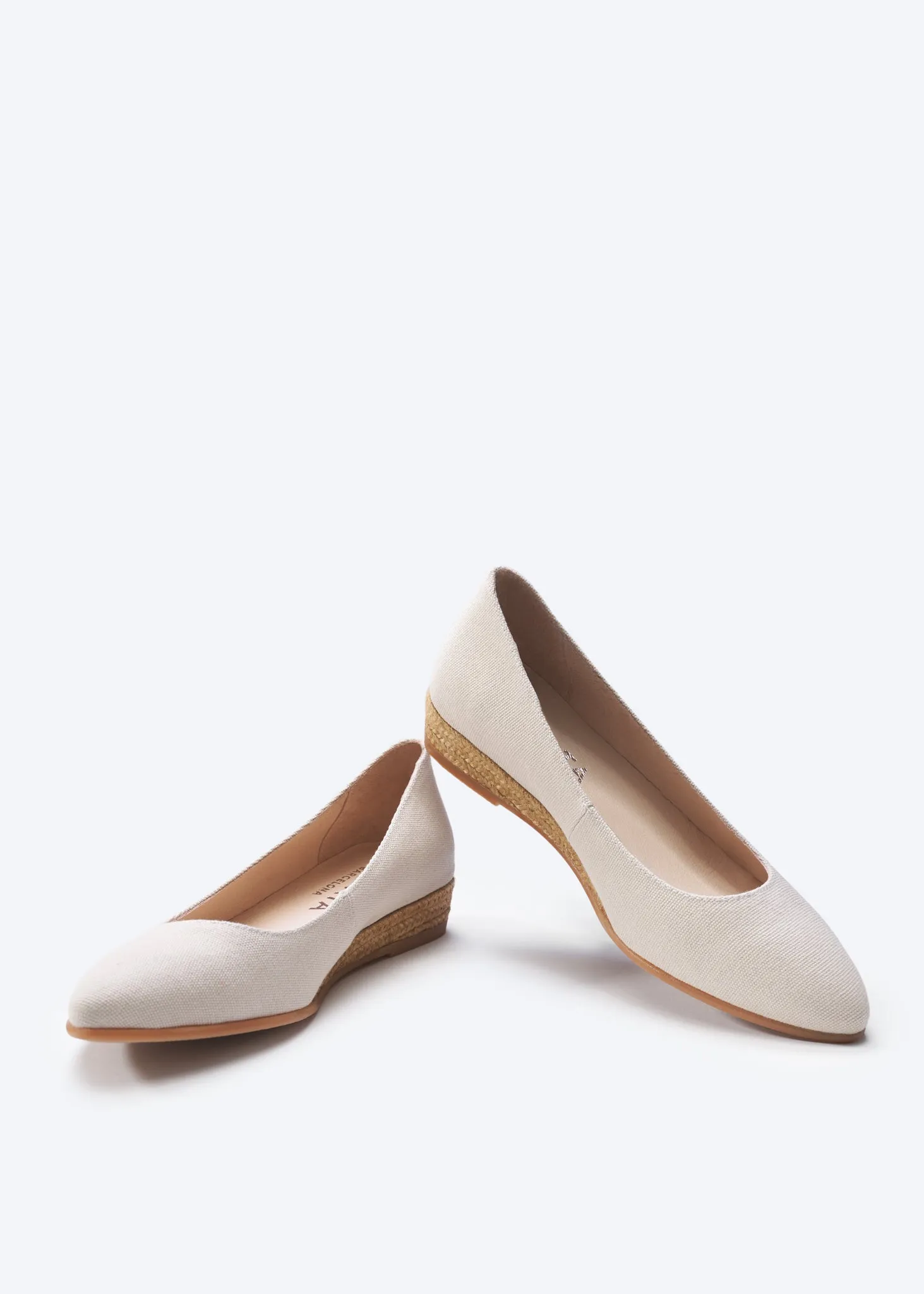 Rubina Canvas Espadrille Flats by Viscata