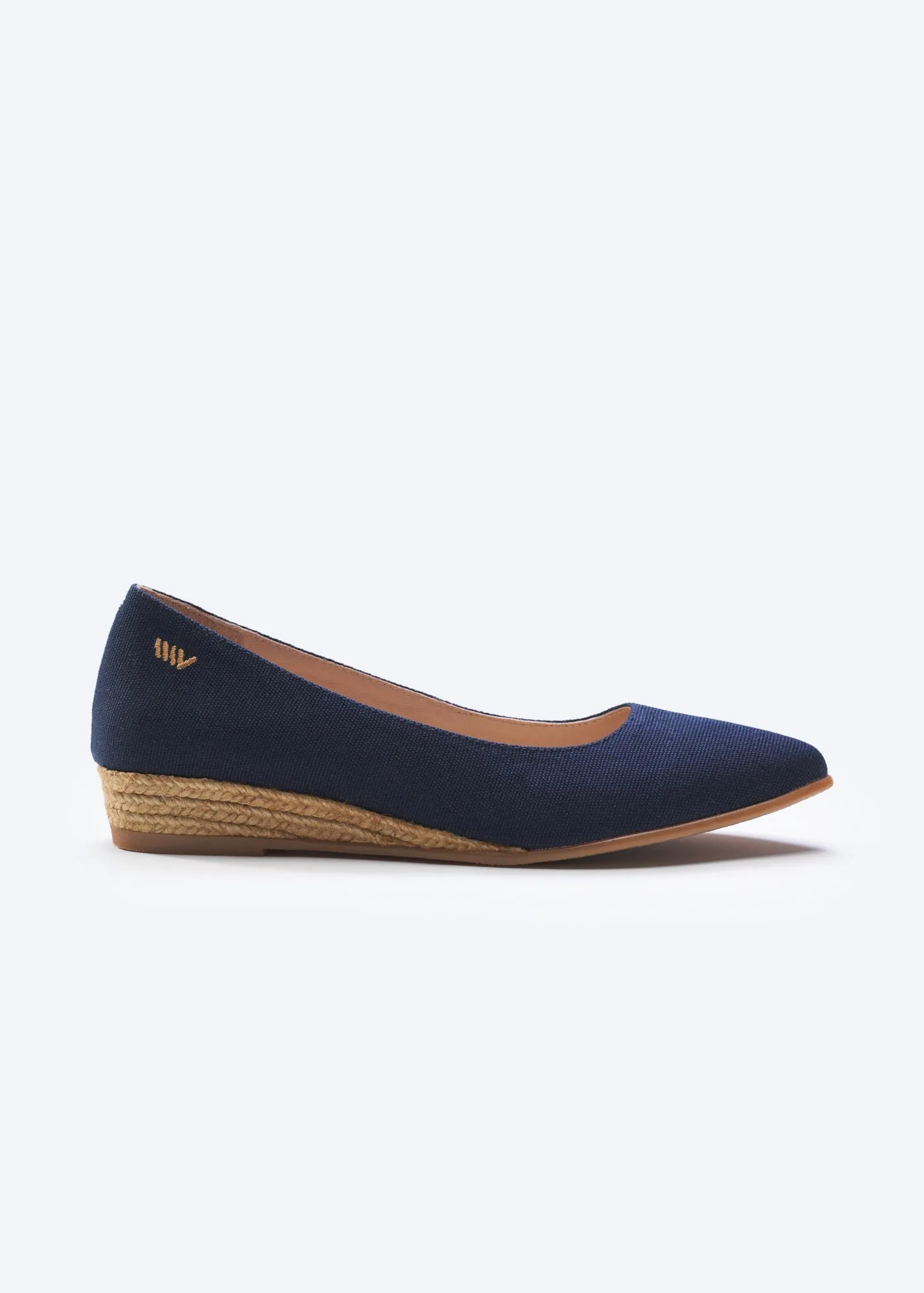 Rubina Canvas Espadrille Flats by Viscata
