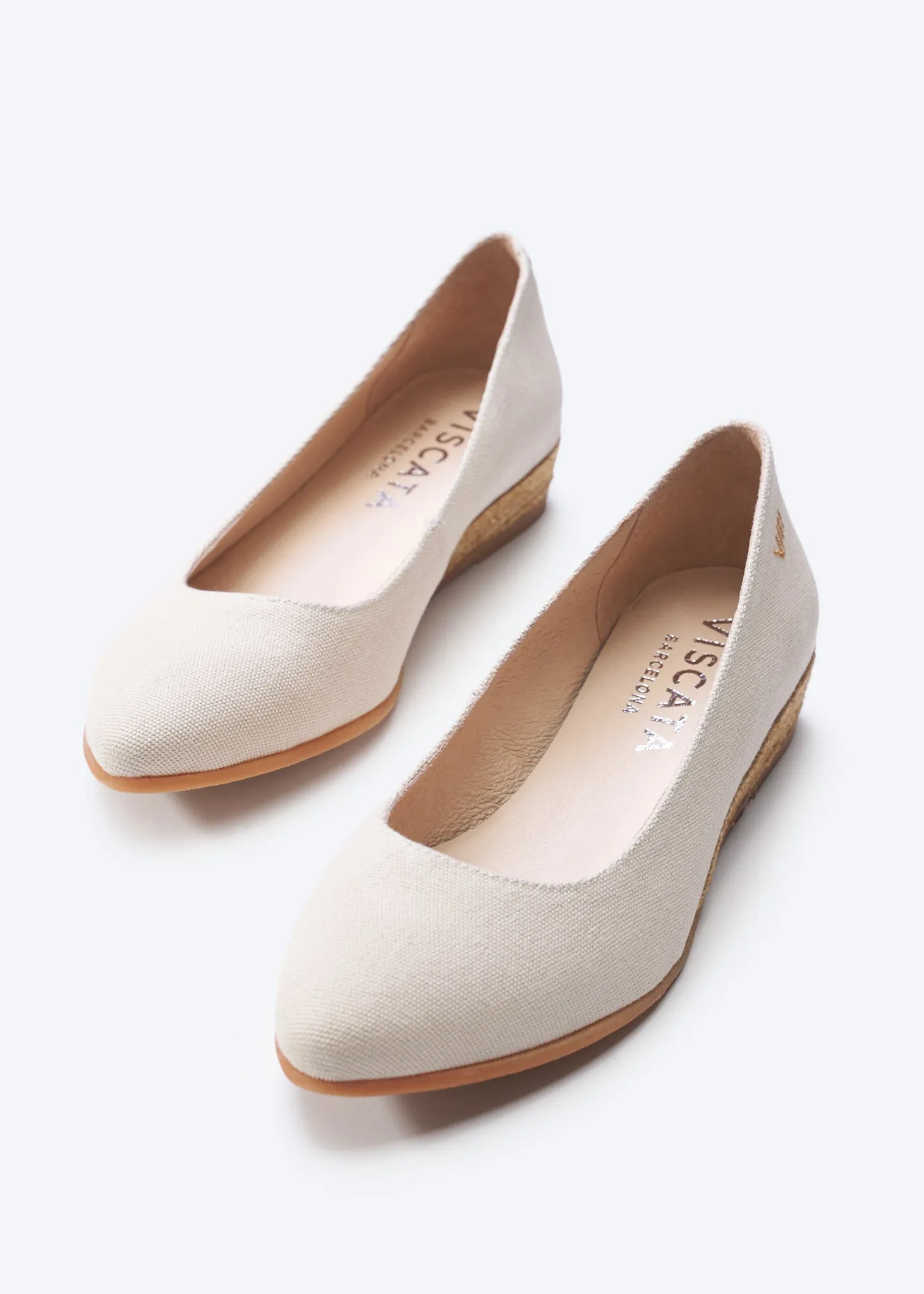 Rubina Canvas Espadrille Flats by Viscata