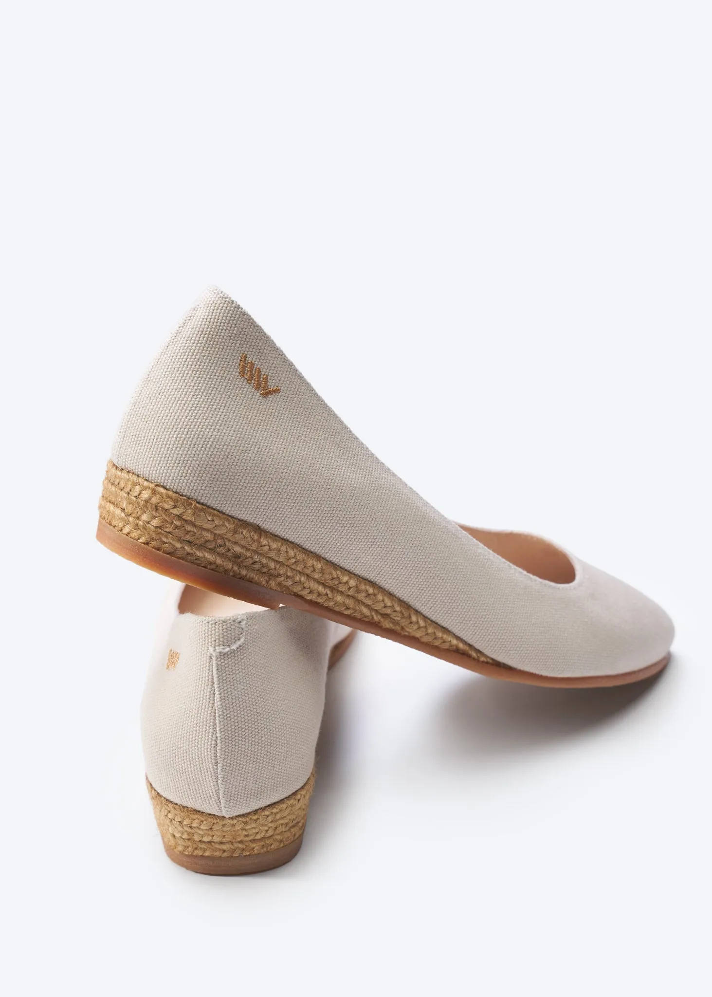 Rubina Canvas Espadrille Flats by Viscata