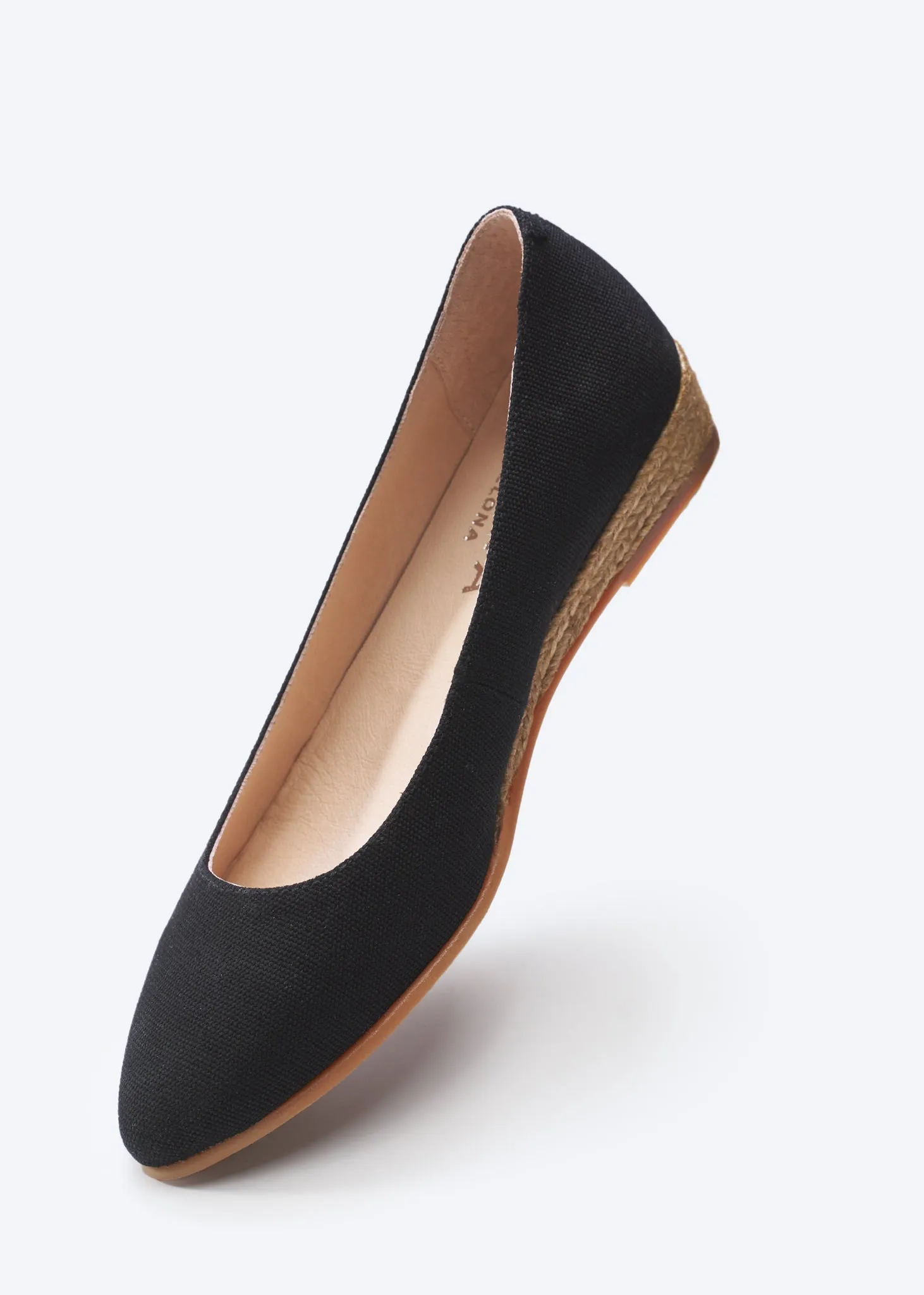 Rubina Canvas Espadrille Flats by Viscata