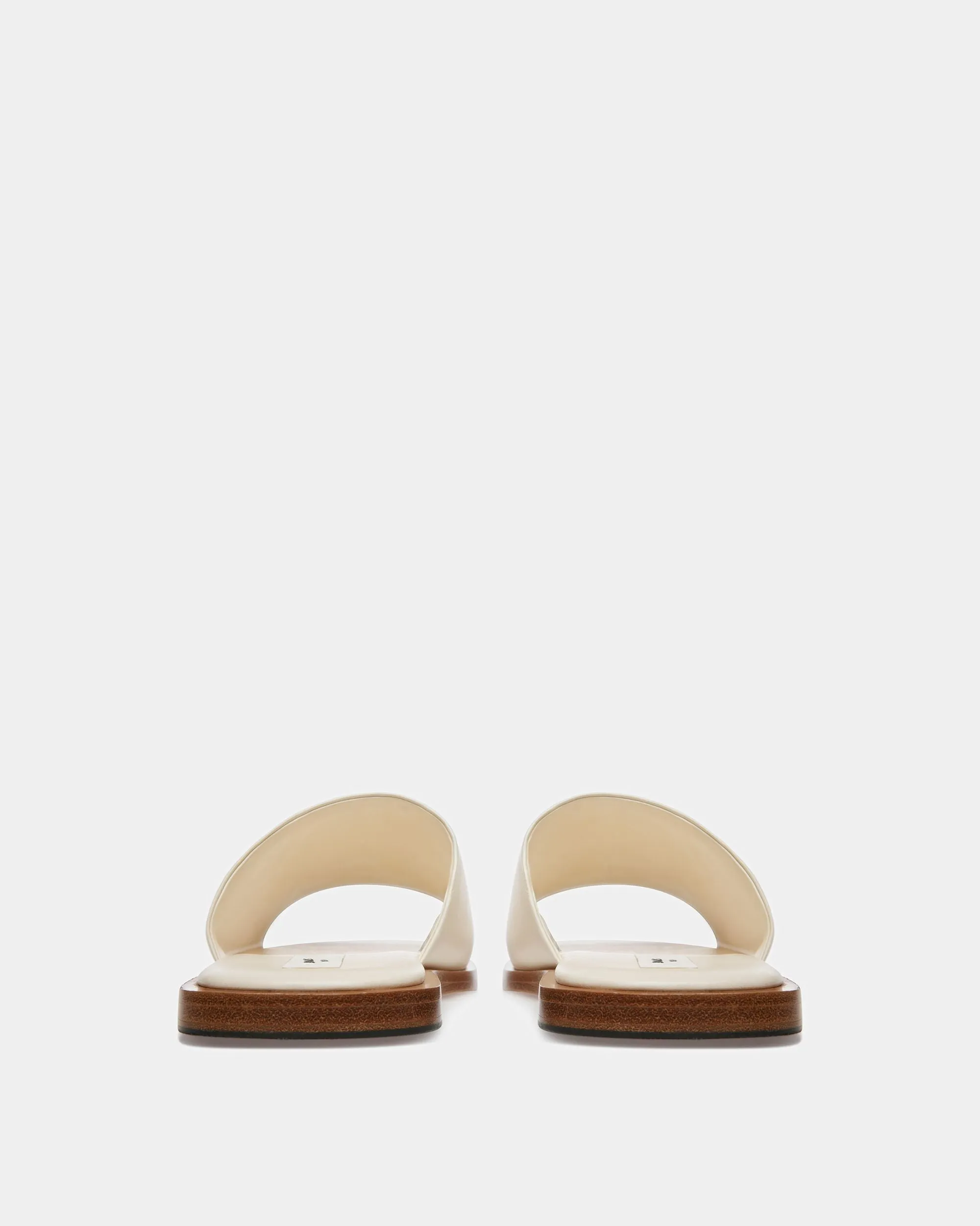 Sabian Leather Sandals In Bone