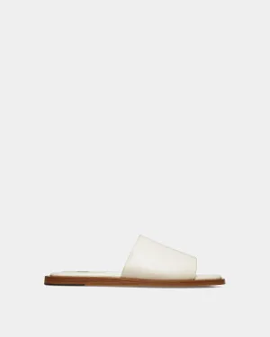Sabian Leather Sandals In Bone