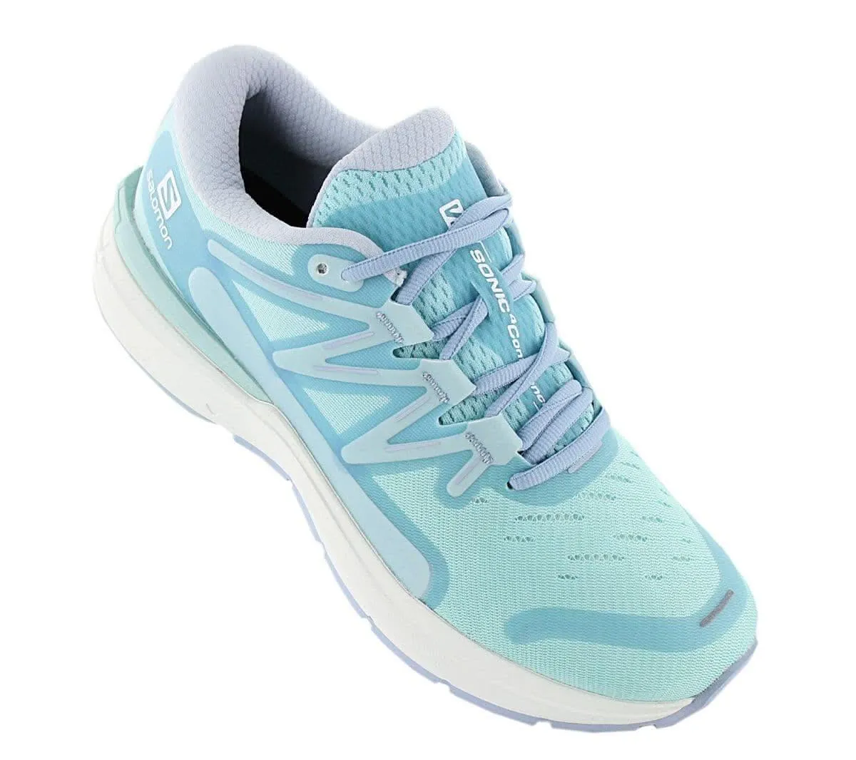 Salomon SONIC 4 Confidence W - Damen Laufschuhe Blau 413020