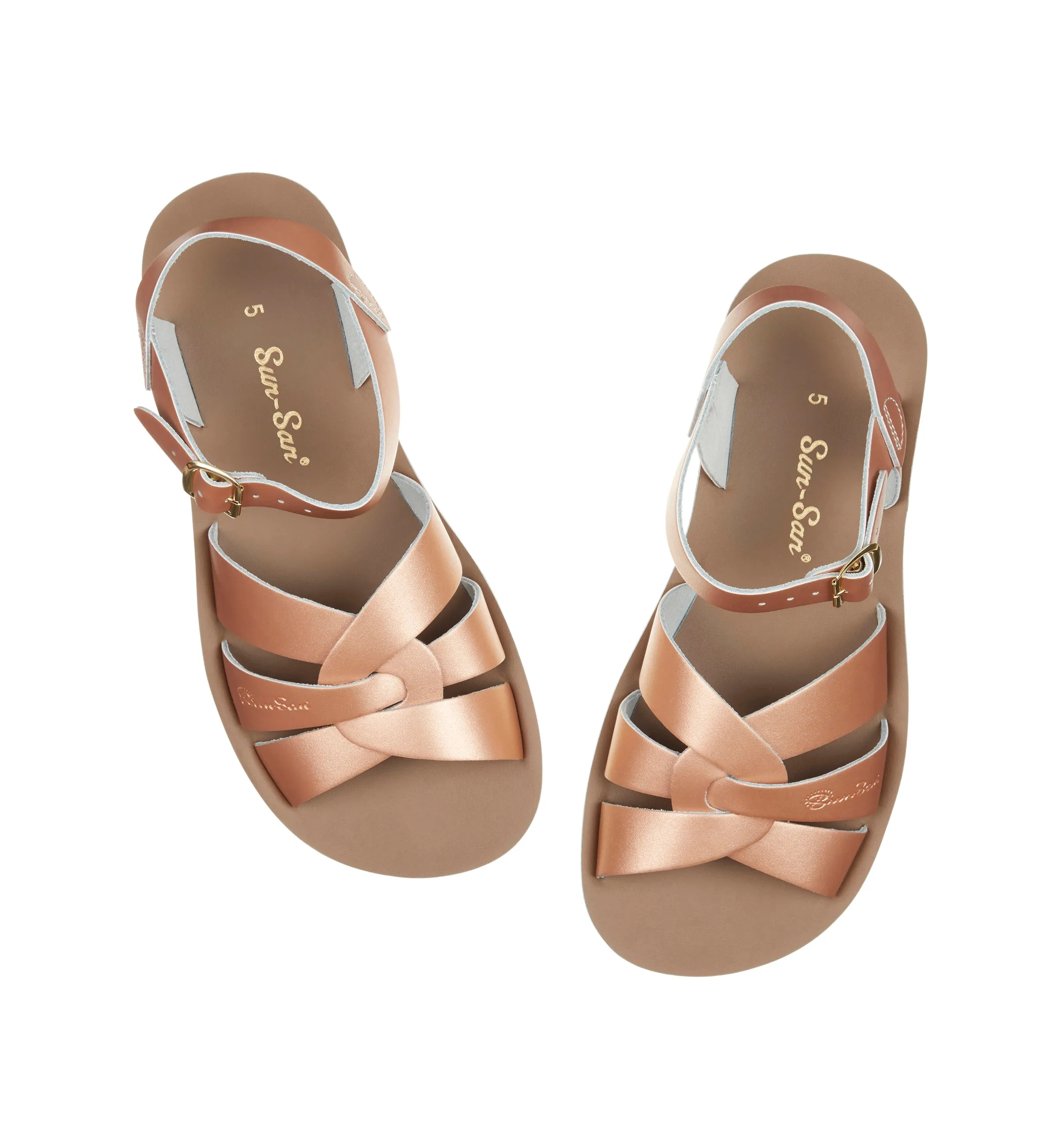 Salt-Water Womens Sandals | Swimmer | Rose Gold
