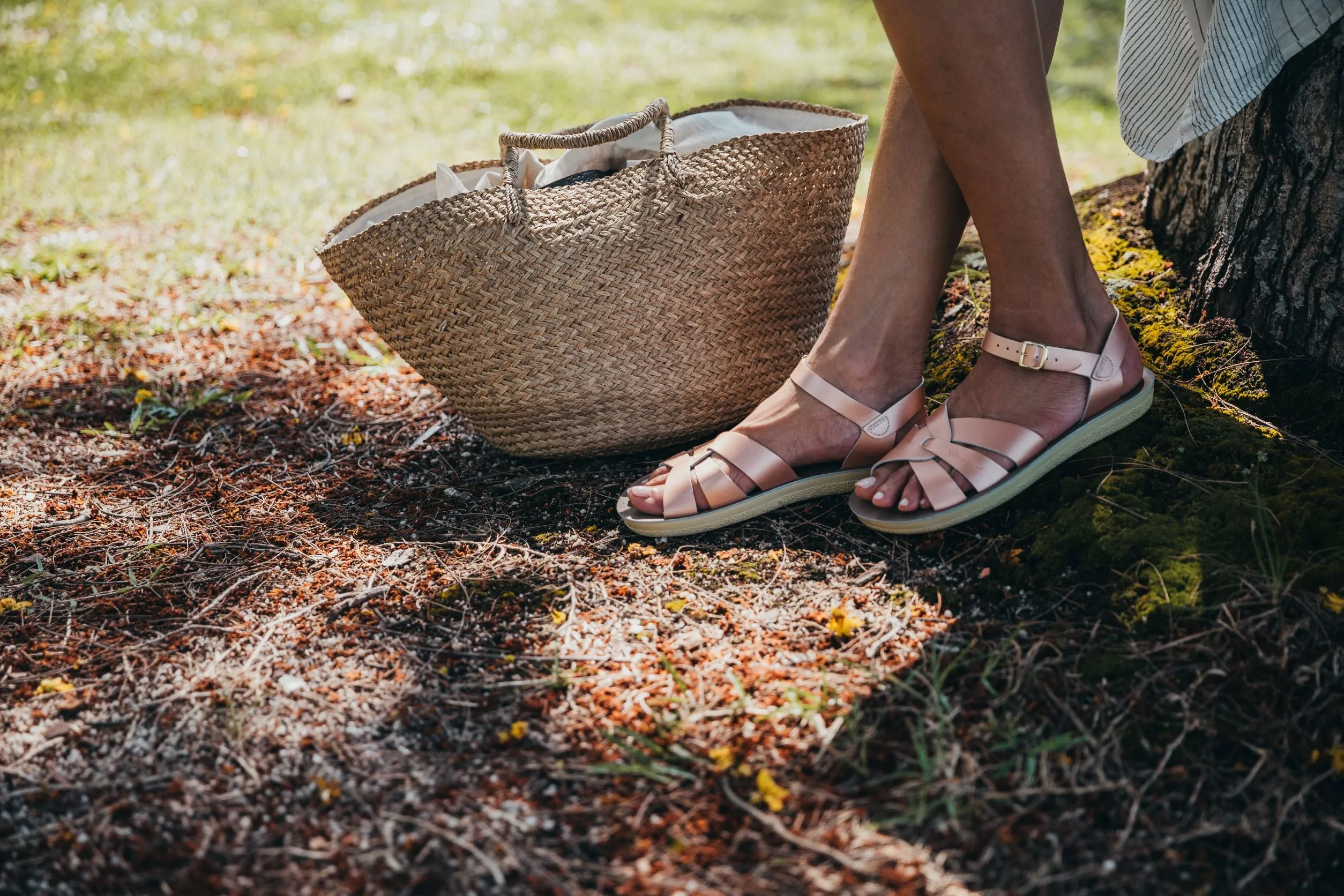 Salt-Water Womens Sandals | Swimmer | Rose Gold