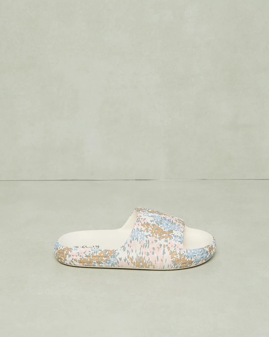 Senior Girls Multicolour Print Slide