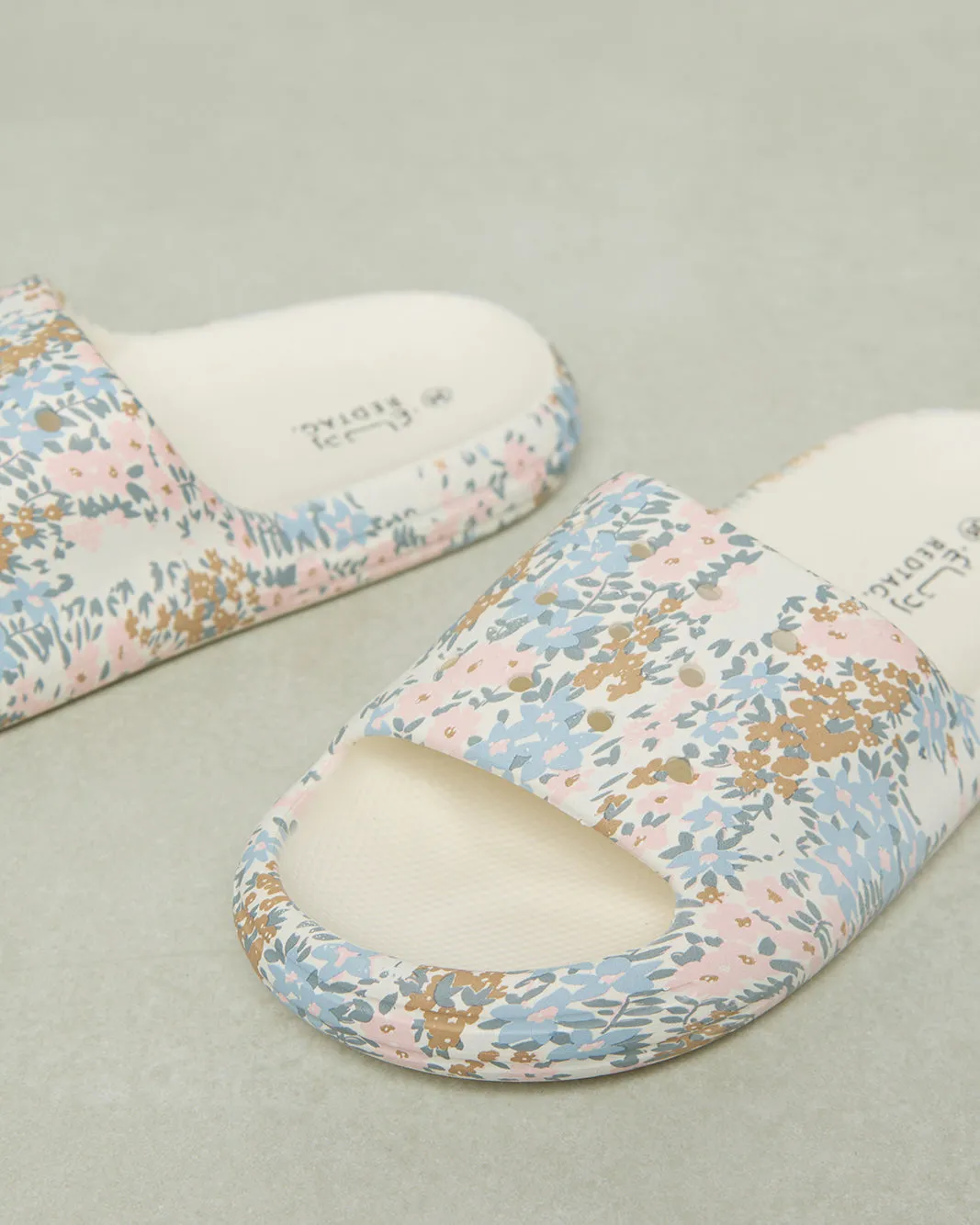 Senior Girls Multicolour Print Slide